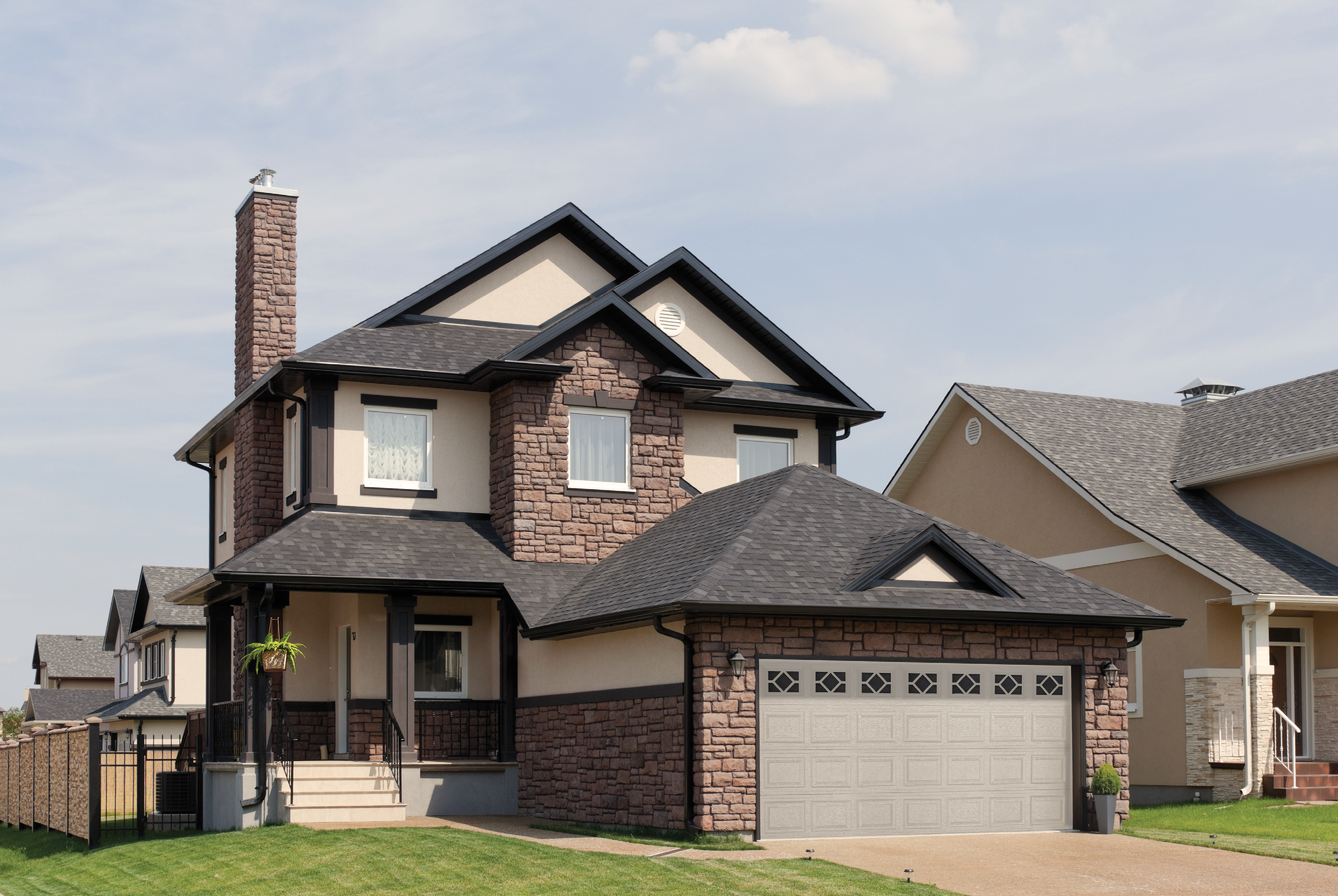 Traditional Steel Garage Door